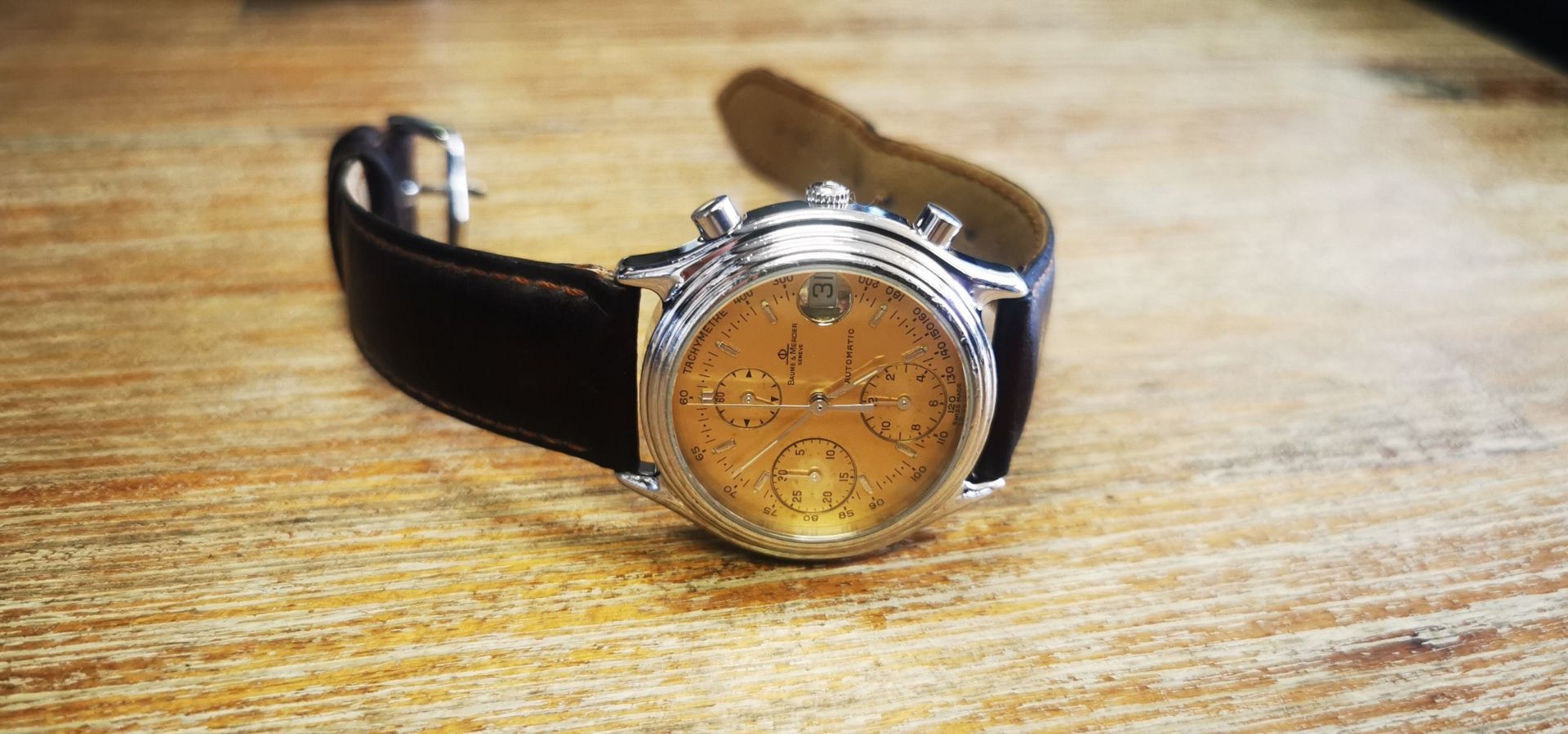 Réparation Baume & Mercier Baumatic Chronographe Geneve