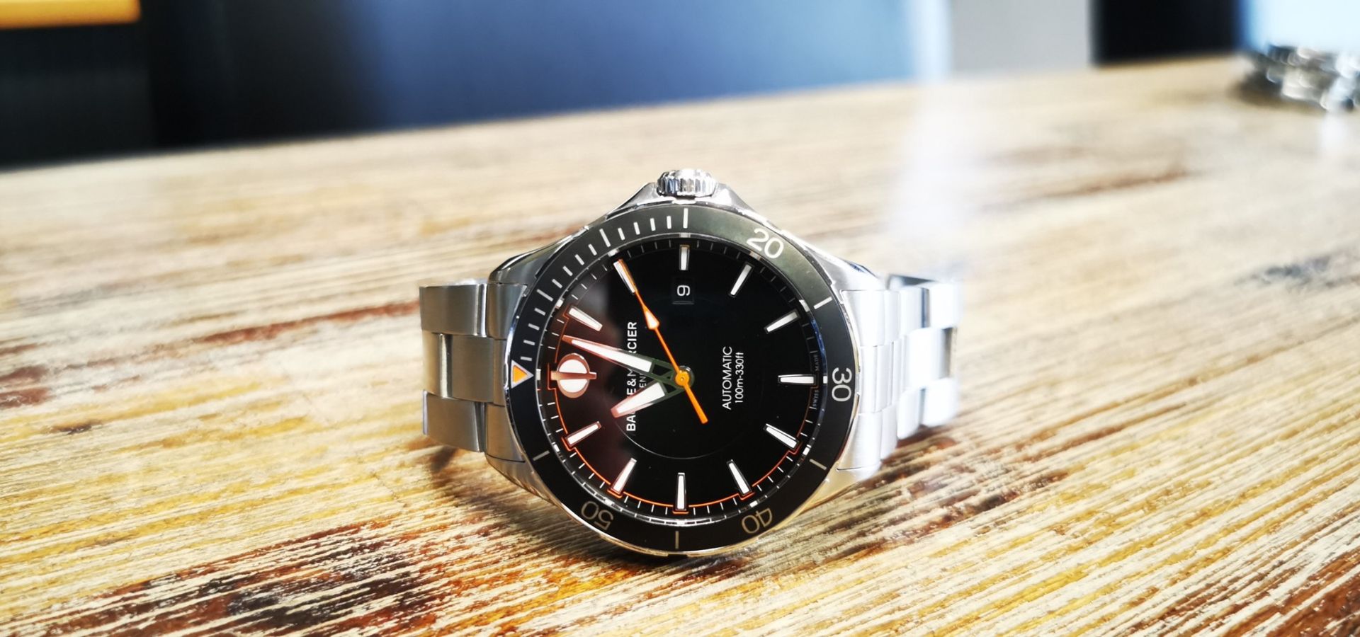 Baume & Mercier Clifton – diagnostic avant révision à Genève