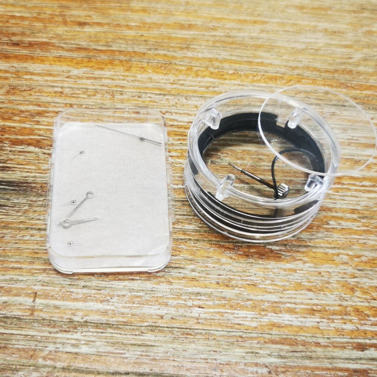 Parts replaced during Baume & Mercier Chronograph restoration